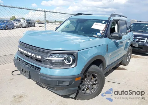 2023 Ford Bronco Sport Big Bend из США, поврежденный, VIN 3FMCR9B62PRD49563